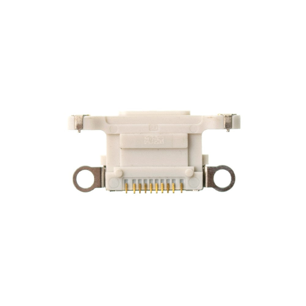 Charging Port Connector for iPhone 12 / 12 Pro-White (Purple) Charging Port Connector for iPhone 12 / 12 Pro-White (Purple)